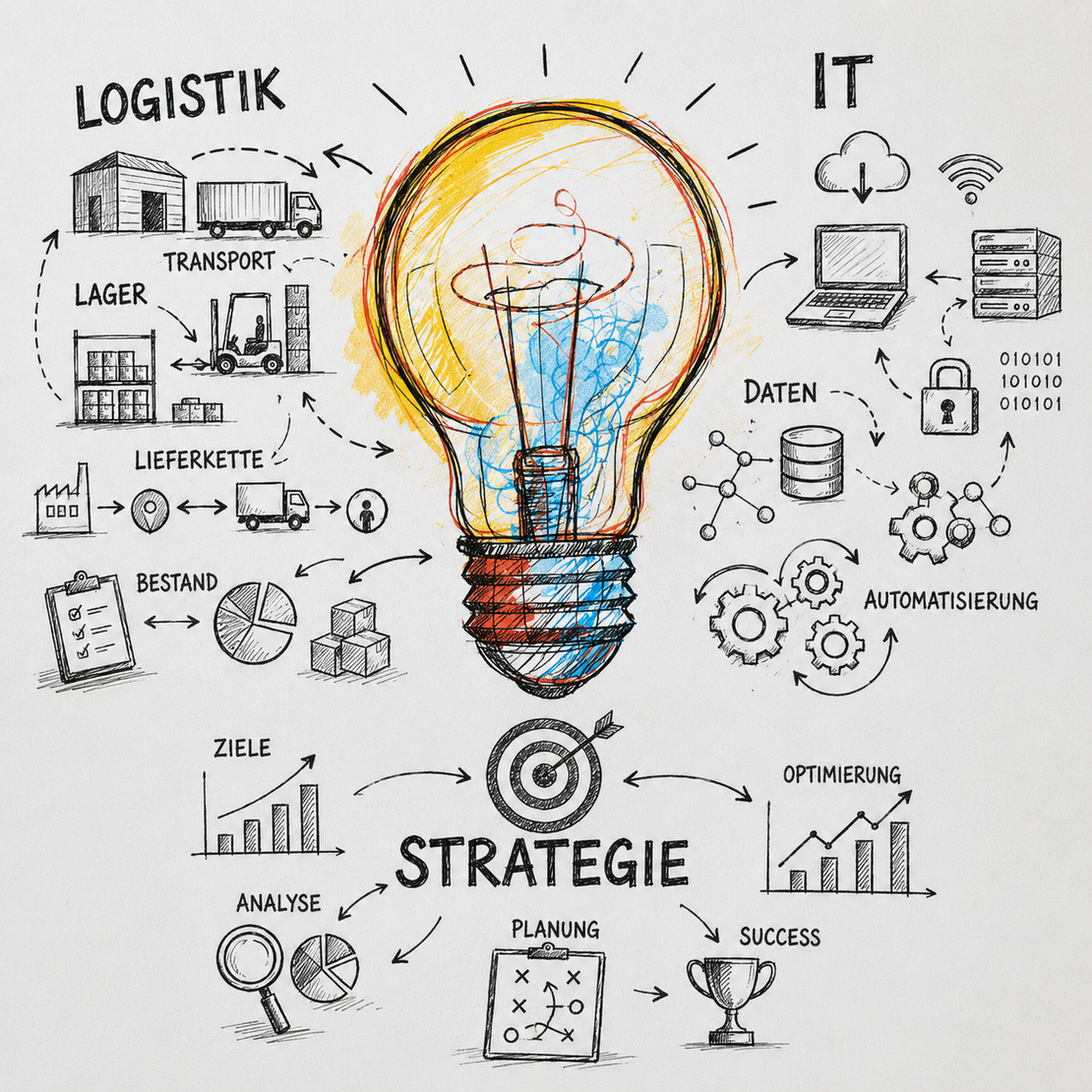 Berater moderiert Strategie-Workshop mit Führungsteam